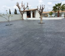 Hormigon impreso Alicante